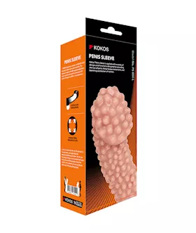 Bubbles Of Pleasure Penis Sleeve Large