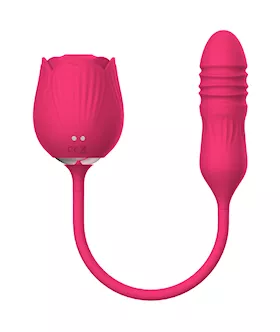 Rosetta Dual Pulsing Suction Vibe
