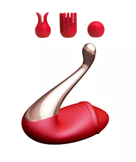 Swan Interchangeable Realistic Vibrator