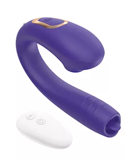 Saffron Licking Suction Vibrator
