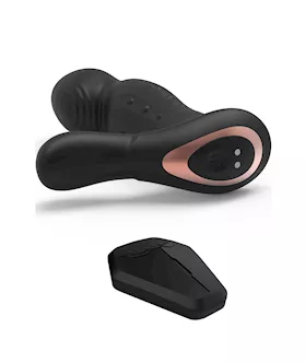 Deus Prostate Vibe With Perineum Massager