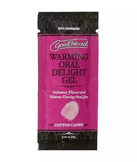 GoodHead Warming Oral Delight Gel  Cotton Candy