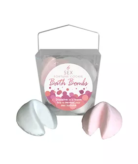 Sex Fortune Cookie Bath Bomb Strawberries & Cream