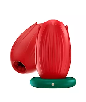 UV Sterilised Vibrating Rose Masturbator