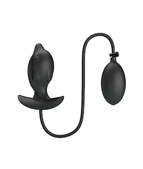 Hanson Inflatable Vibrating Anal Plug
