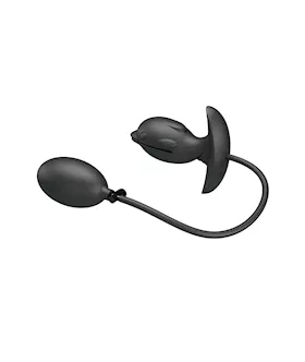 Hanson Inflatable Vibrating Anal Plug