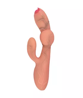 Stacked Heating Rabbit Vibrator