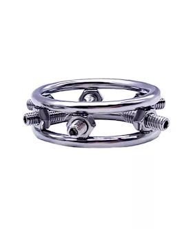 Spiked Chastity Cock Ring