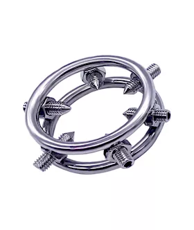 Spiked Chastity Cock Ring