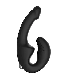 Double Down Vibrating Strapless Strap On