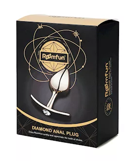 Lustrous Diamond Butt Plug