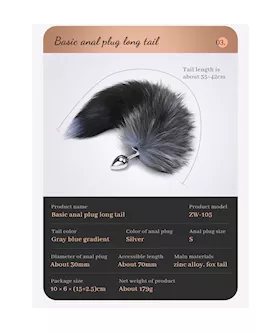 Luxury Fox Tail Butt Plug