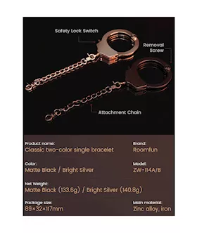 Single Handcuff With Chain