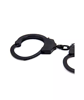 Black Metal Handcuffs