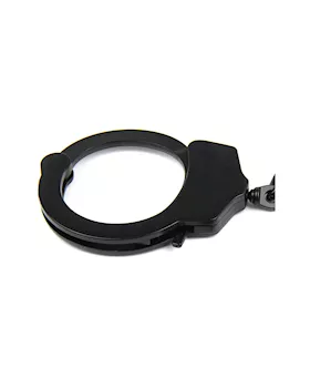 Black Metal Handcuffs