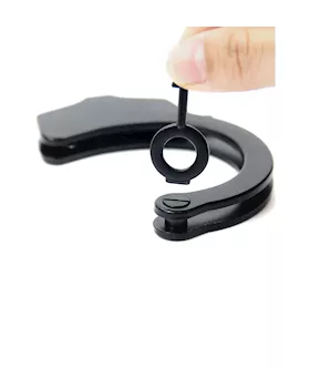 Black Metal Handcuffs