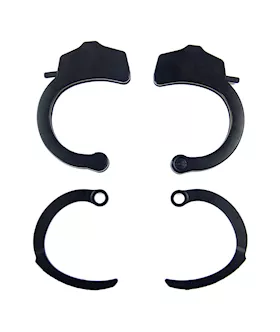 Black Metal Handcuffs
