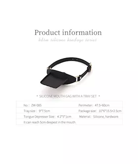 Carry Tray Mouth Gag