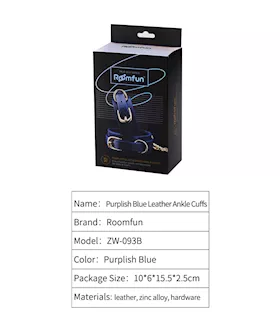 Faux Leather Handcuffs