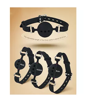 Breathable Silicone Ball Gag