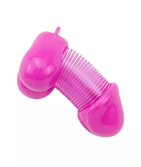 Slinky Cock Key Ring