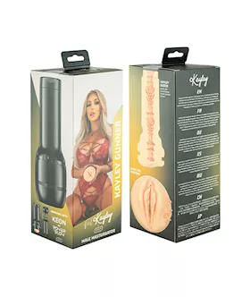 Feel Kayley Gunner by Kiiroo Stars Collection Stroker