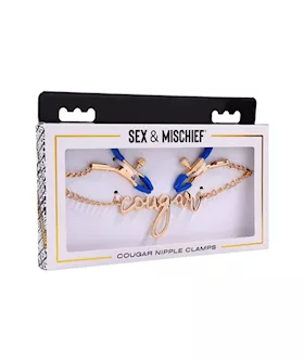 Sex And Mischief Cougar Nipple Clamps