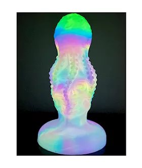 Octopus Skull Glow In The Dark Fantasy Dildo