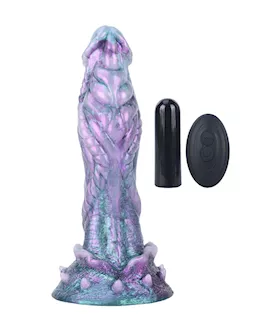 Inquiring Alien Vibrating Fantasy Dildo