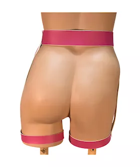 Leather 13 Naughty Barbie Luxury Waist To Leg Harness