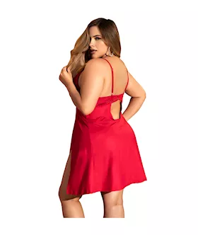 Romantic Thigh Slits Babydoll