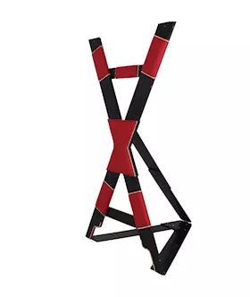 Crimson Bondage Cross