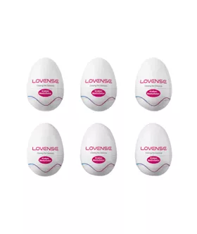 Lovense Kraken Variety 6 Pack Masturbator Eggs
