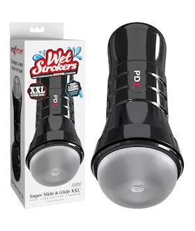 Super Slide and Glide XXL Wet Stroker