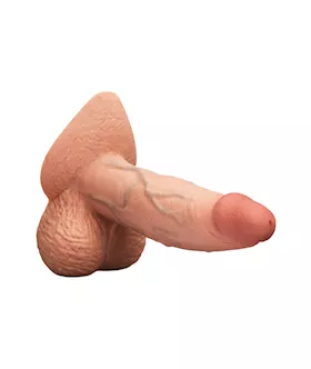 B Vibe Slipskin Girthy Realistic Dildo