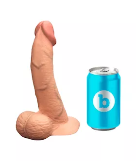 B Vibe Slipskin Curvy Realistic Dildo