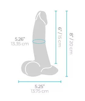 B Vibe Slipskin Curvy Realistic Dildo