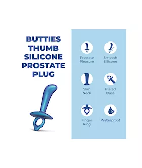 B Vibe Butties Thumb Silicone Prostate Plug