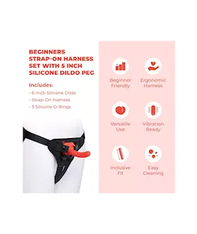 B Vibe Beginners Strap On Harness Set