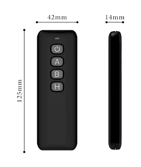 Aureum X8b & 525b Sex Machine Remote Control