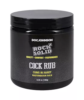 ROCK SOLID Cock Rub Masturbation Balm