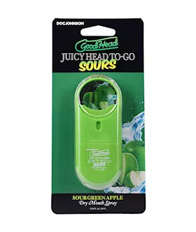Goodhead Juicy Head Spray To-go - Sour Green Apple
