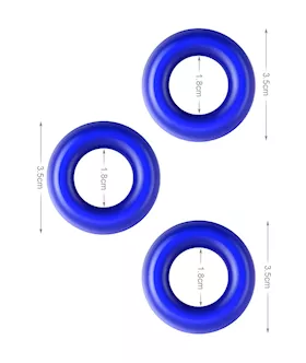 Doughnut Triple Stamina Ring Set
