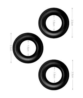 Doughnut Triple Stamina Ring Set