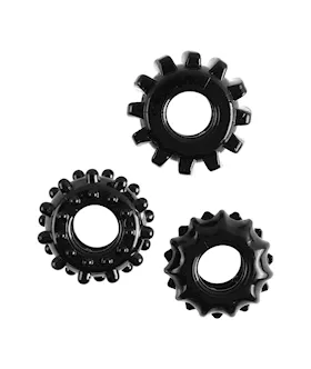 Super-stretchy Tyre Cock Ring Set
