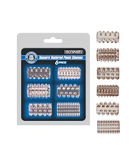 Teasers Textured Penis Sleeves