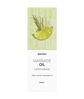 Satisfyer Massage Oil Lemongrass 250ml