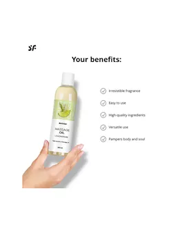 Satisfyer Massage Oil Lemongrass 250ml