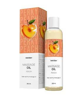 Satisfyer Massage Oil Peach 250ml