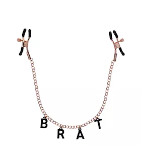 Brat Charmed Nipple Clamps